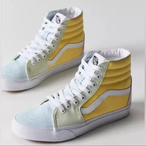 VANS Skater High Top Pastel Block Sneakers