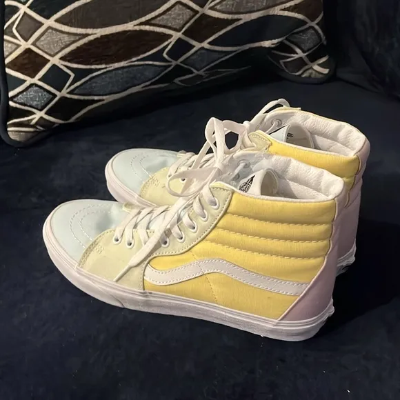 VANS Skater High Top Pastel Block Sneakers