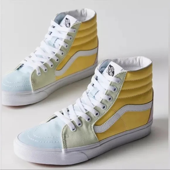 VANS Skater High Top Pastel Block Sneakers