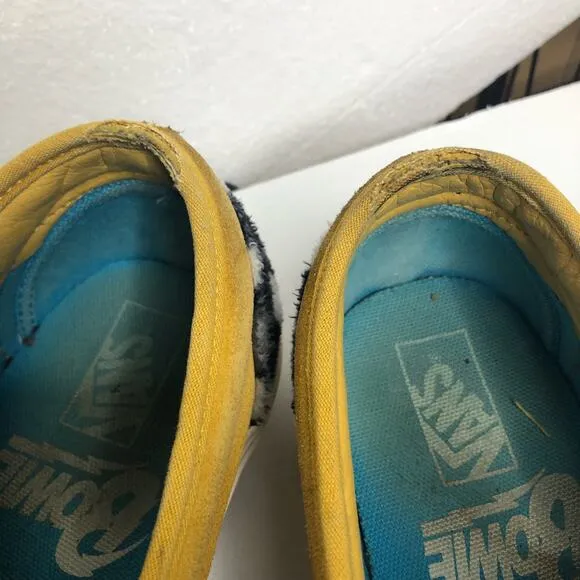 Vans Sneakers David Bowie Hunky Dory Fuzzy Check Skater Slip On 8