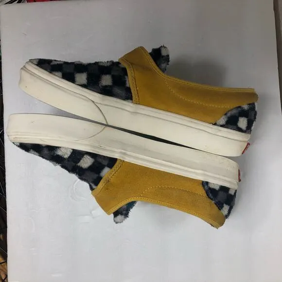 Vans Sneakers David Bowie Hunky Dory Fuzzy Check Skater Slip On 8