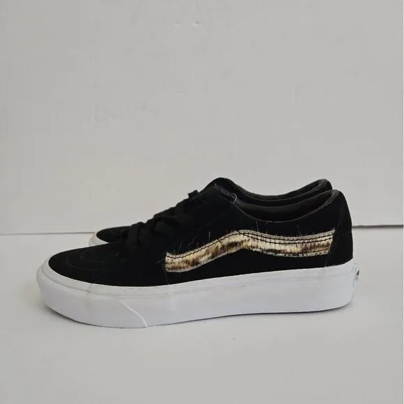Vans Soft Suede Sk8 low black sneakers shoes size 6 NWT