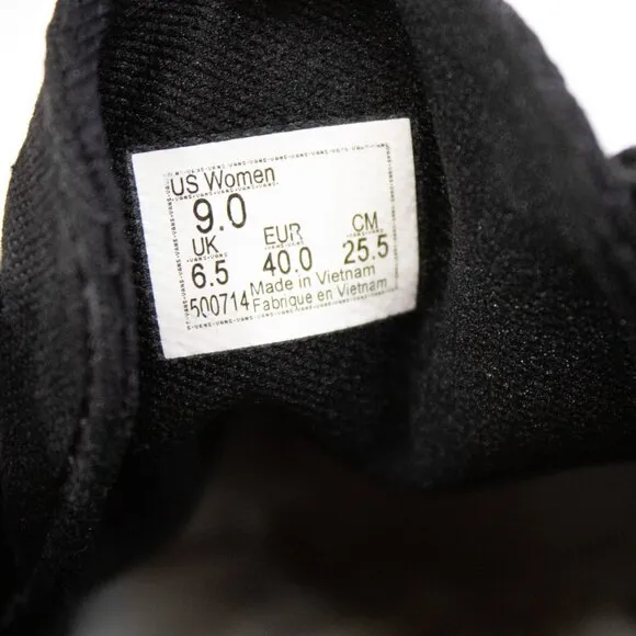 Vans Ward Black Women's Sneakers Size 9