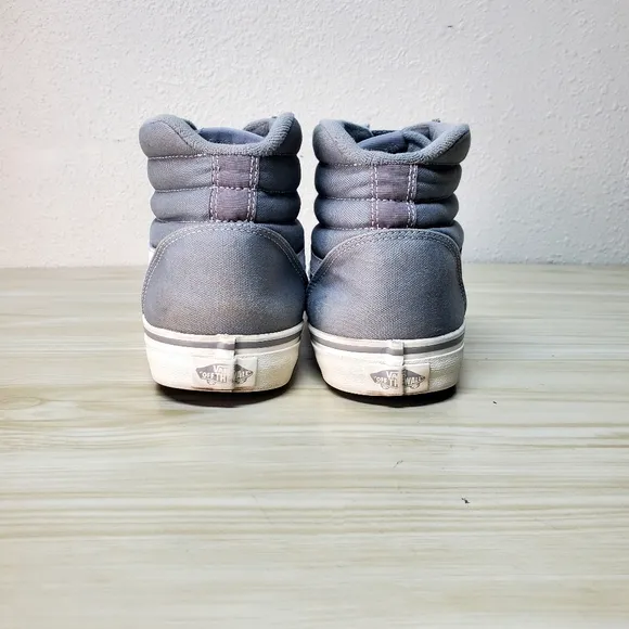 Vans Ward Stripe Hi Gray / White Sneakers Size 10 Men's Skater
