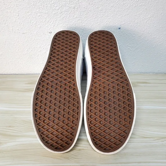 Vans Ward Stripe Hi Gray / White Sneakers Size 10 Men's Skater