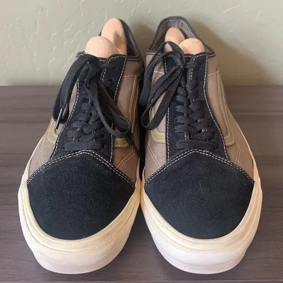 Vans World Code Old Skool Tapered Sneakers Size 13 Black Grape Leaf Skater