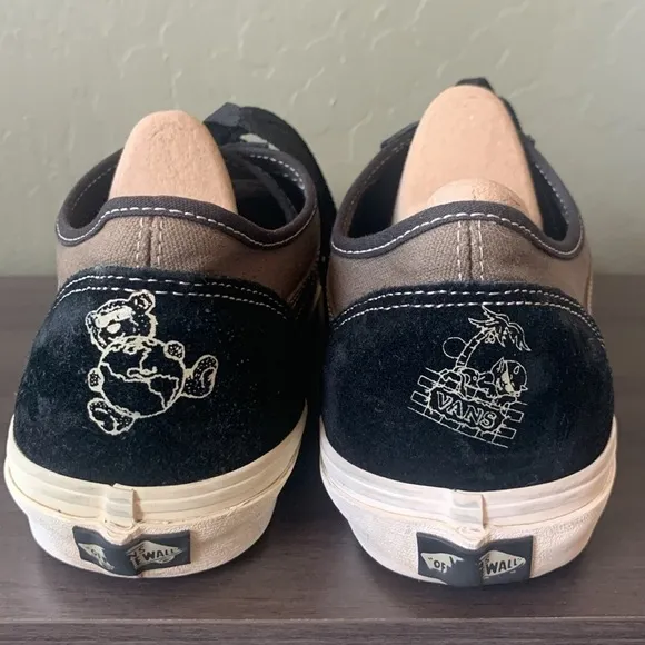 Vans World Code Old Skool Tapered Sneakers Size 13 Black Grape Leaf Skater