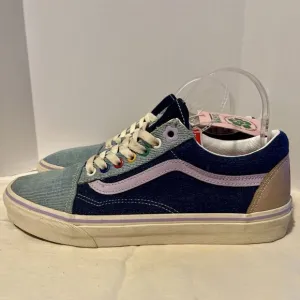 VANS x EM on Holiday Old Skool Sneakers M 9 W 10.5 Denim Blue Limited Edition