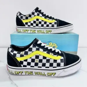 Vans x Spongebob Old Skool Off The Wall Lace Up Sneakers Women’s 6.5 Men’s 5
