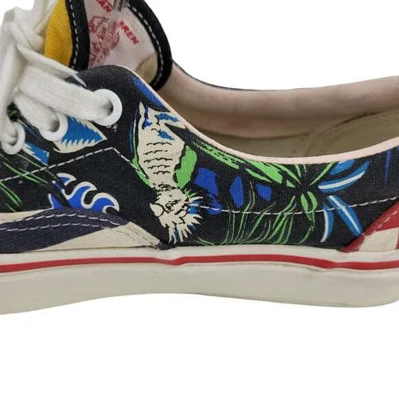 Vans 50th Anniversary Van Doren Approved Era 95 Pirate Flag Womens 6 Mens 4.5