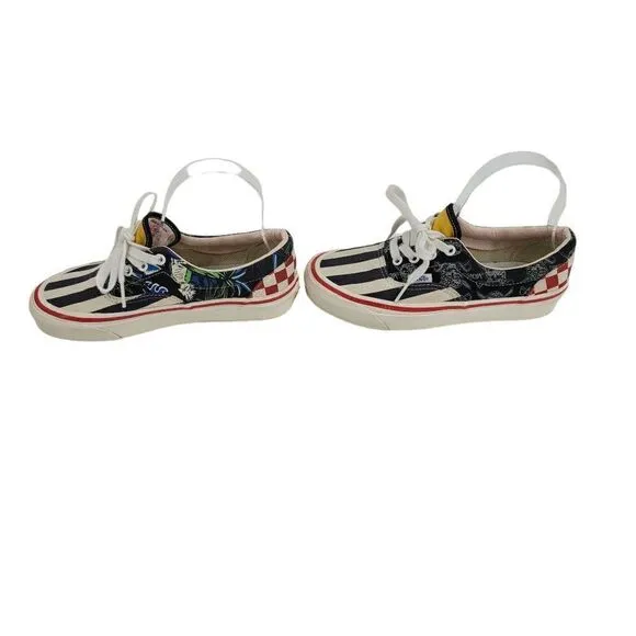 Vans 50th Anniversary Van Doren Approved Era 95 Pirate Flag Womens 6 Mens 4.5