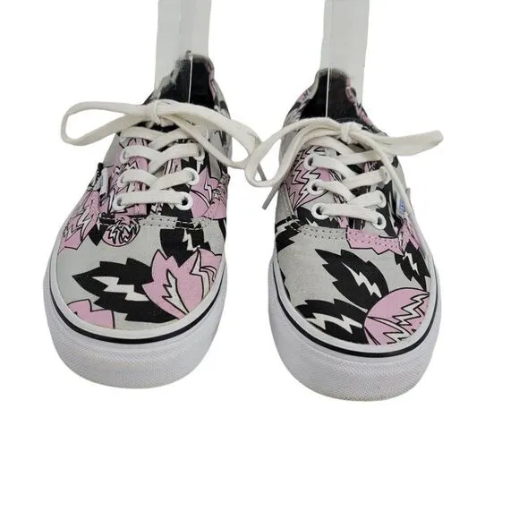 Vans Eley Kishimoto 2015 Living Art Comic Sneaker Low Top Gray Womens 6 Mens 4.5
