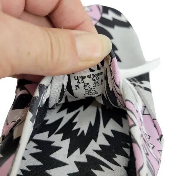 Vans Eley Kishimoto 2015 Living Art Comic Sneaker Low Top Gray Womens 6 Mens 4.5