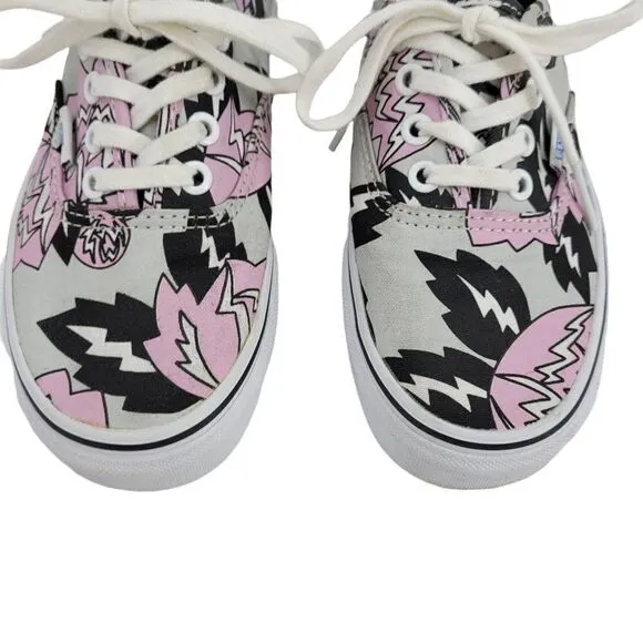 Vans Eley Kishimoto 2015 Living Art Comic Sneaker Low Top Gray Womens 6 Mens 4.5