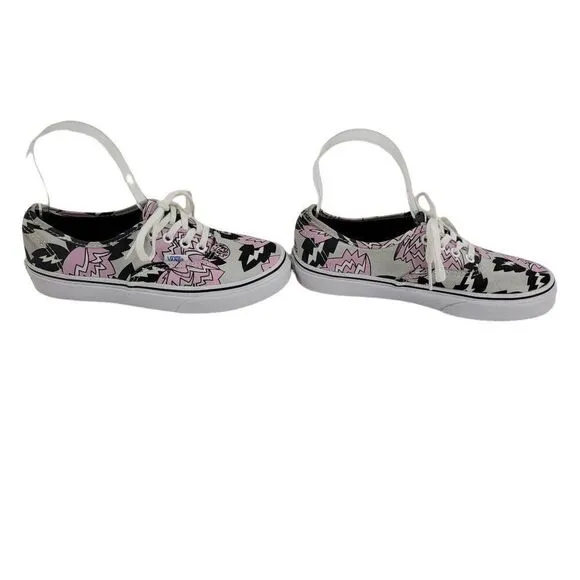 Vans Eley Kishimoto 2015 Living Art Comic Sneaker Low Top Gray Womens 6 Mens 4.5