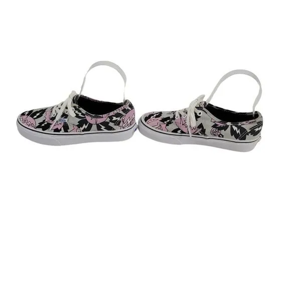 Vans Eley Kishimoto 2015 Living Art Comic Sneaker Low Top Gray Womens 6 Mens 4.5