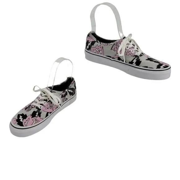 Vans Eley Kishimoto 2015 Living Art Comic Sneaker Low Top Gray Womens 6 Mens 4.5