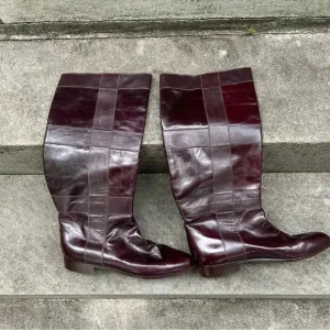Vero Cuoio Brown Leather Boots Size 10