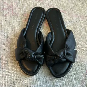 Veronica beard leather sandals
