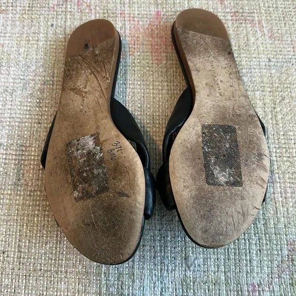 Veronica beard leather sandals