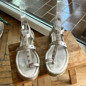 Via Spiga Lada studded espadrille sandals 6.5​
