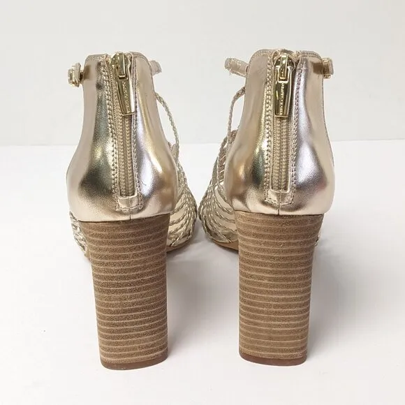 Vince Camuto Ariah Heeled Sandals, Metallic Gold, Women's 9 M