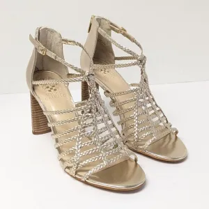 Vince Camuto Ariah Heeled Sandals, Metallic Gold, Women's 9 M