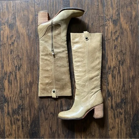Vince Camuto High Leather Boots