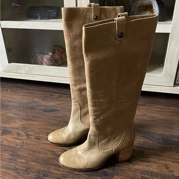 Vince Camuto High Leather Boots