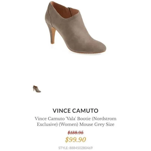 Vince Camuto 'Vala' Ankle Boots Booties