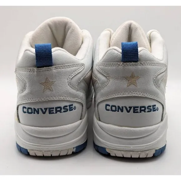 Vintage 1990s Converse All Star Chuck Taylor White Basketball Sneakers Mens 8.5
