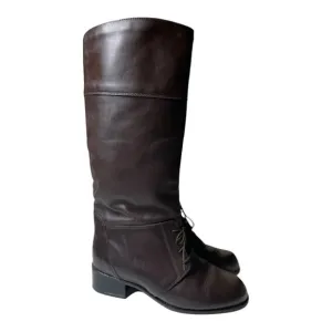 Vintage Blondo Women’s Brown Leather Tall Riding Boots