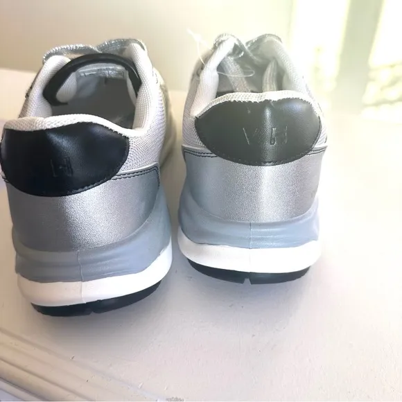 Vintage Havana Run‎ Washed Silver Sneakers Women's Sz 8.5New Metalic