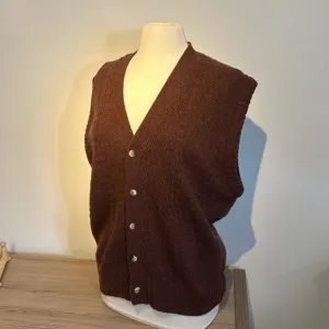 Vintage Henry Grethel 100% Shetland wool vest