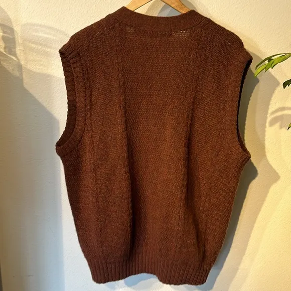 Vintage Henry Grethel 100% Shetland wool vest