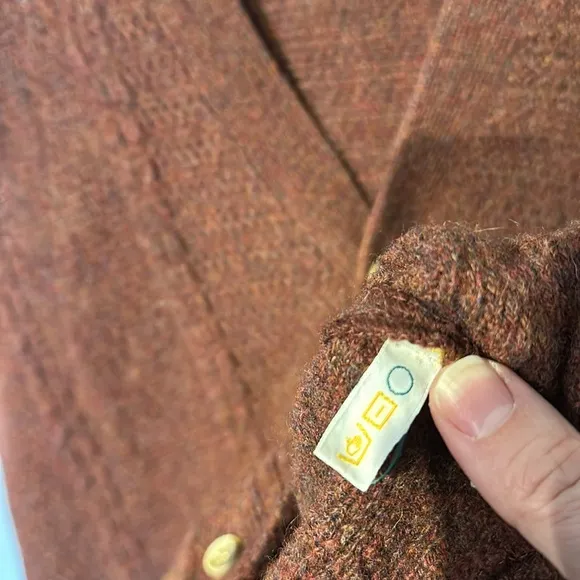 Vintage Henry Grethel 100% Shetland wool vest