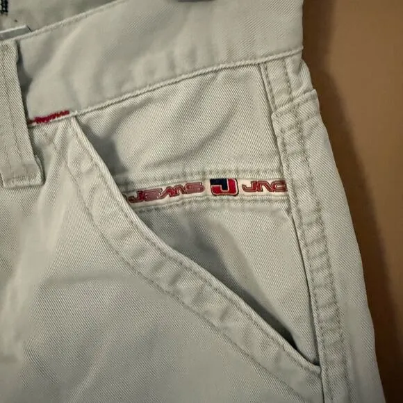 Vintage JNCO Cargo Pants Mens 29x30 Khaki Baggy Forward Basix Grunge Skater 90s
