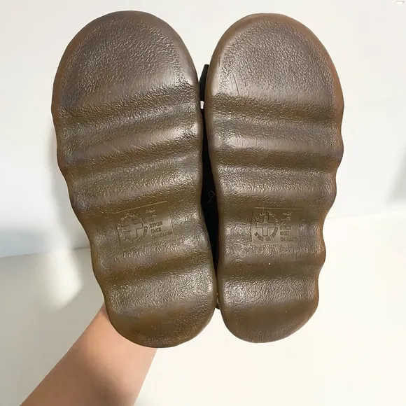 Vintage Kids Dr. Martens 6480 Fisherman Huarache Leather Sandal Size 13 Black