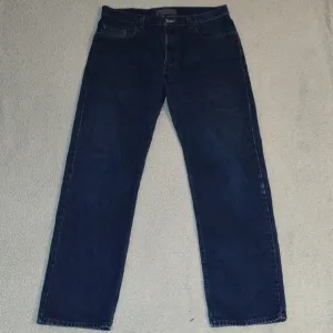 Vintage Levi's Silver Tab Blue 34x32 Baggy Relaxed Fit Jeans Classic Denim Y2K