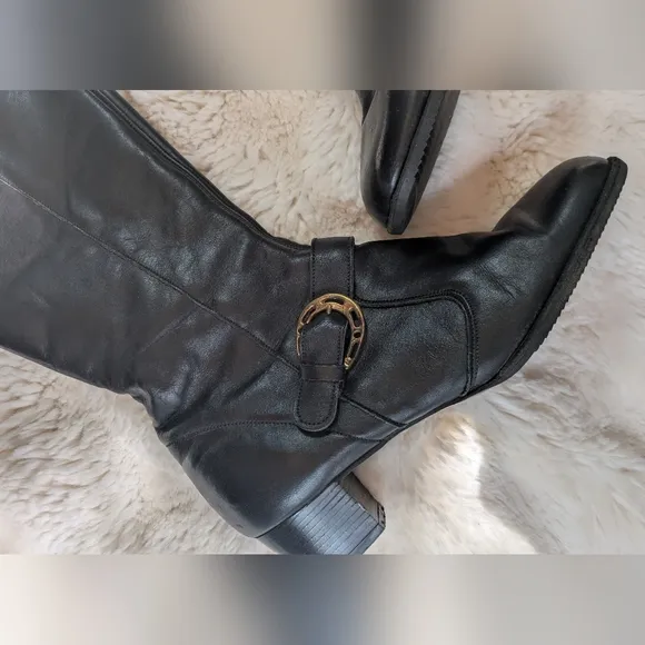 Vintage Mod 1960s Brevitt England Go Go Leather Boots