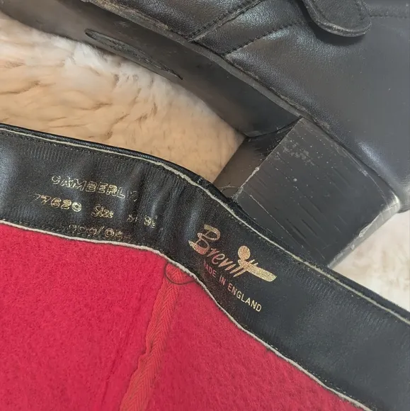 Vintage Mod 1960s Brevitt England Go Go Leather Boots
