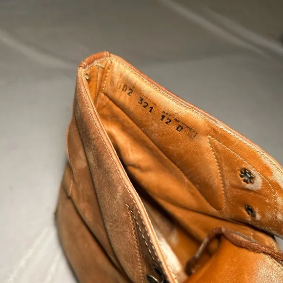 Vintage Salvatore Ferragamo Brown Ankle Boots with Classic Lace-Up Design