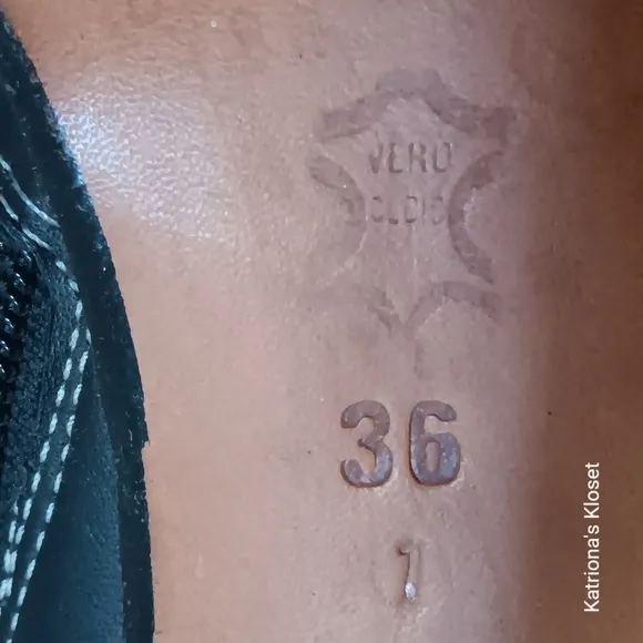 Vintage Vero Cuoio Pointed Toe Stiletto Boots