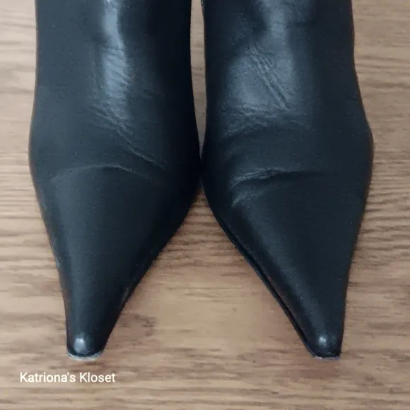 Vintage Vero Cuoio Pointed Toe Stiletto Boots