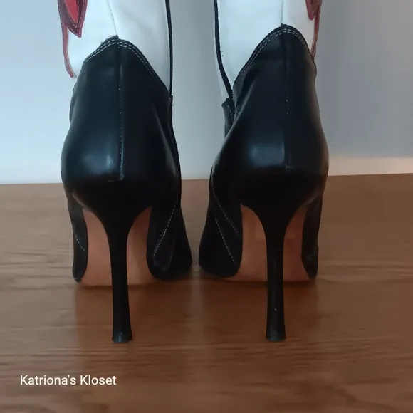 Vintage Vero Cuoio Pointed Toe Stiletto Boots