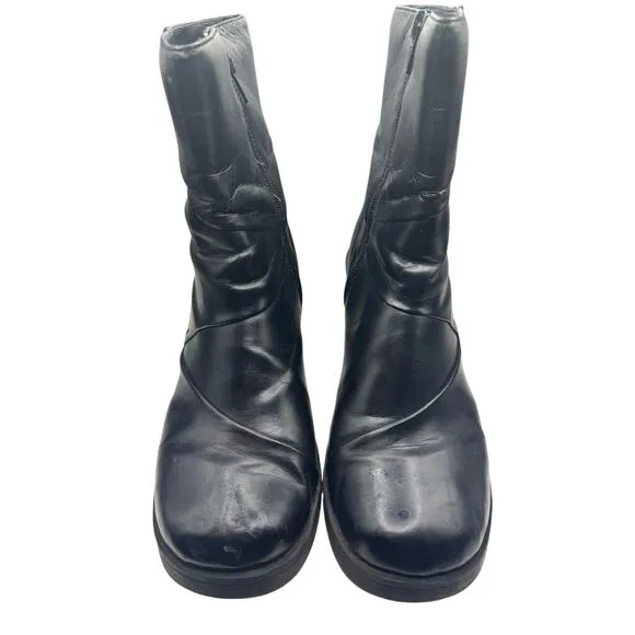 Vintage Y2K Mudd Erwin Chunky Heel Platform Bratz Boots Sz 9