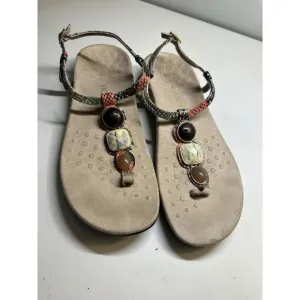 Vionic Crystal Jewled Orthotic Arch Support Sandals Size 11‎