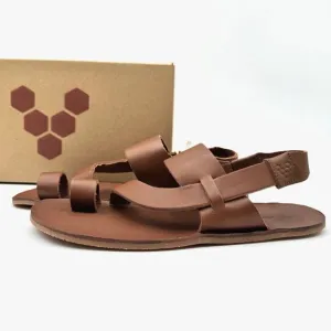 Vivobarefoot Opanka Sandals Leather Women’s Size 6 / EU 37 Tan 203225-02