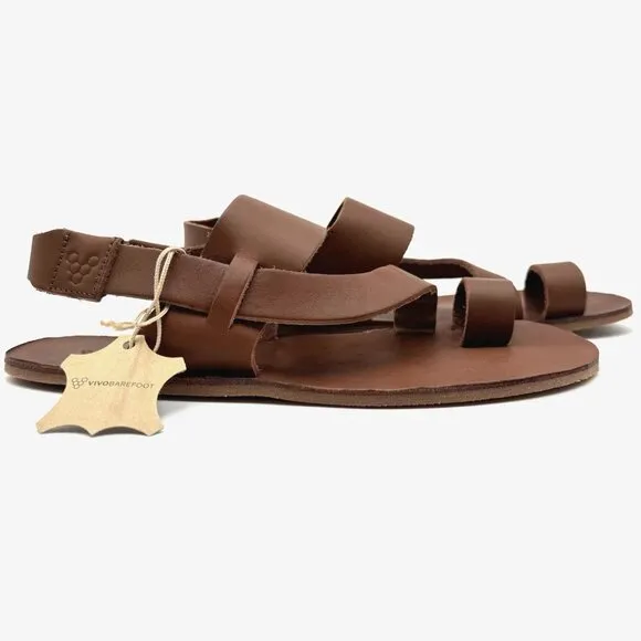 Vivobarefoot Opanka Sandals Leather Women’s Size 6 / EU 37 Tan 203225-02