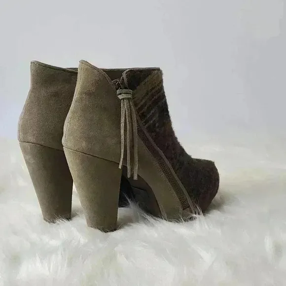 Vogue Picante Aztec Chunky Platform Boots - 6